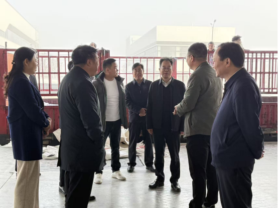 市政协领导走访湖南盟盟国际贸易，助力企业高质量发展